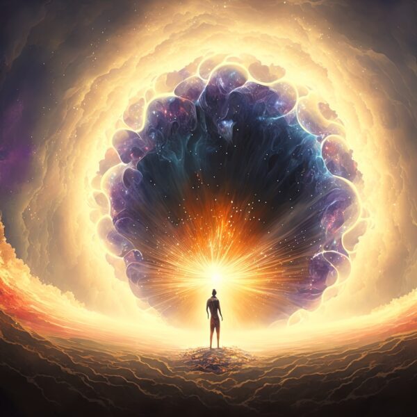 The Source of Consciousness, energy of the universe, life force, prana, the mind of God and spirituality. Generative AI